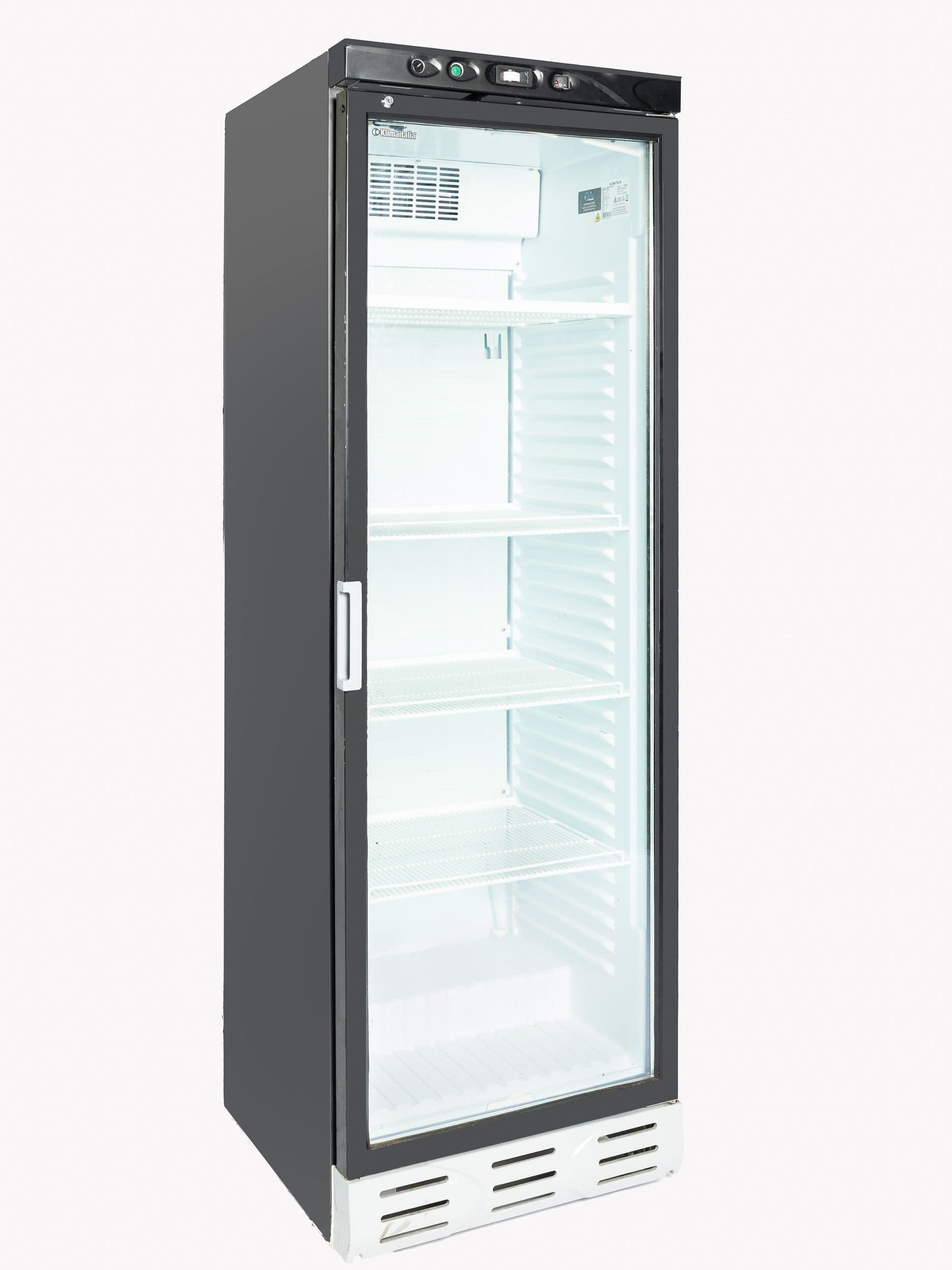 NEVERA VERTICAL  595x655x1830 CON PUERTA CRISTAL 180 W