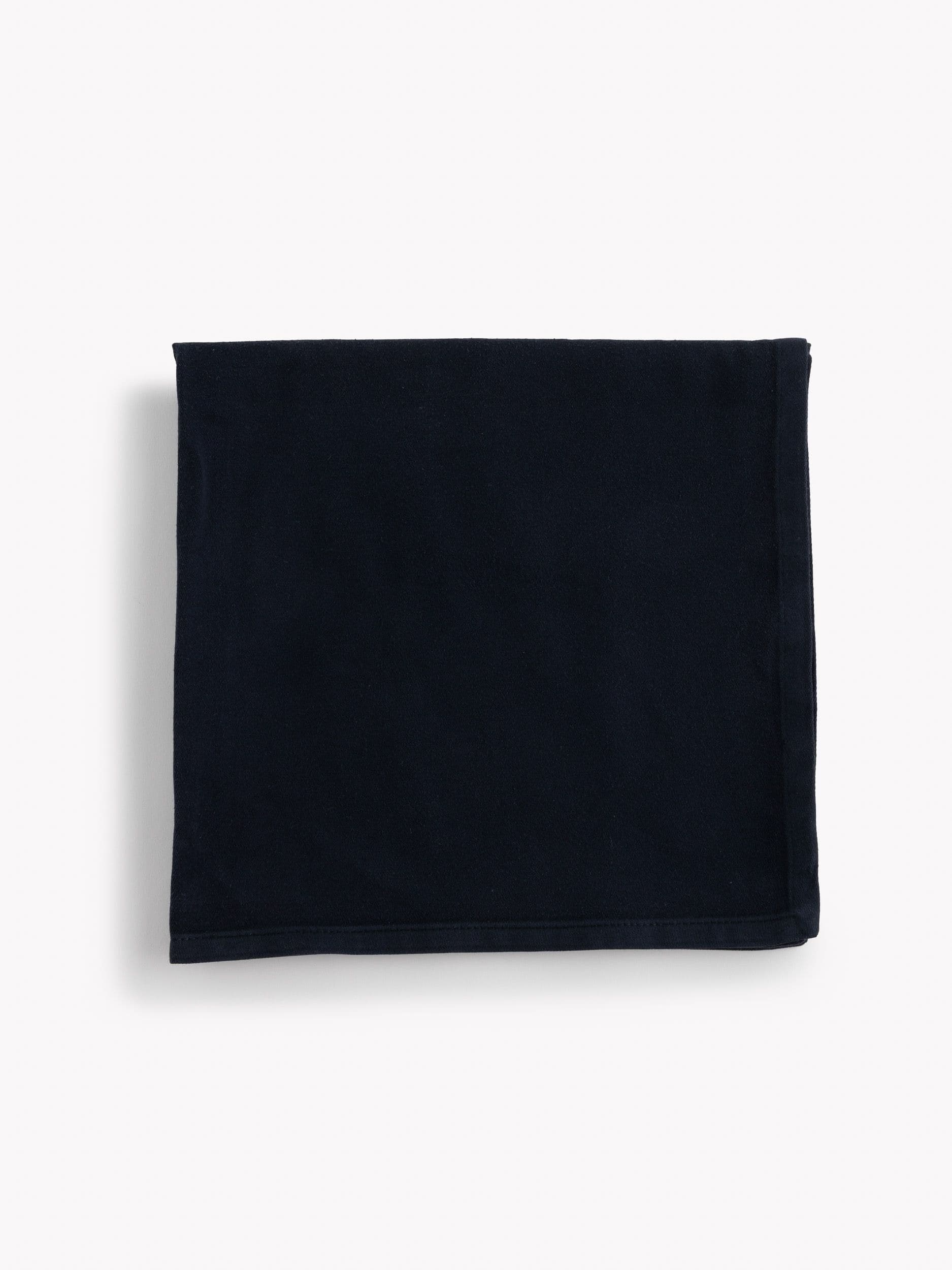 Black polyester napkin