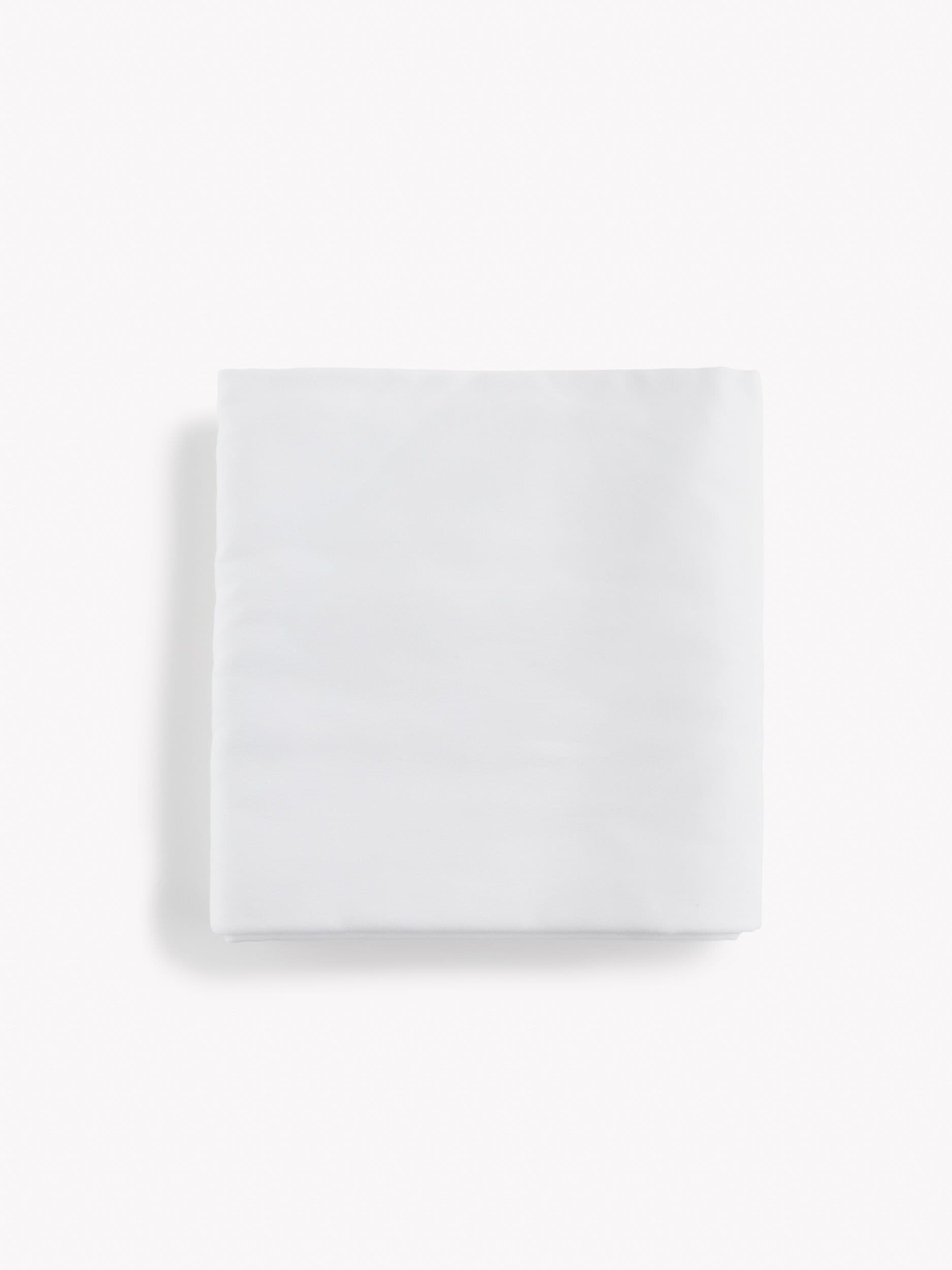 White cotton tablecloth 2.1 x 2.1m