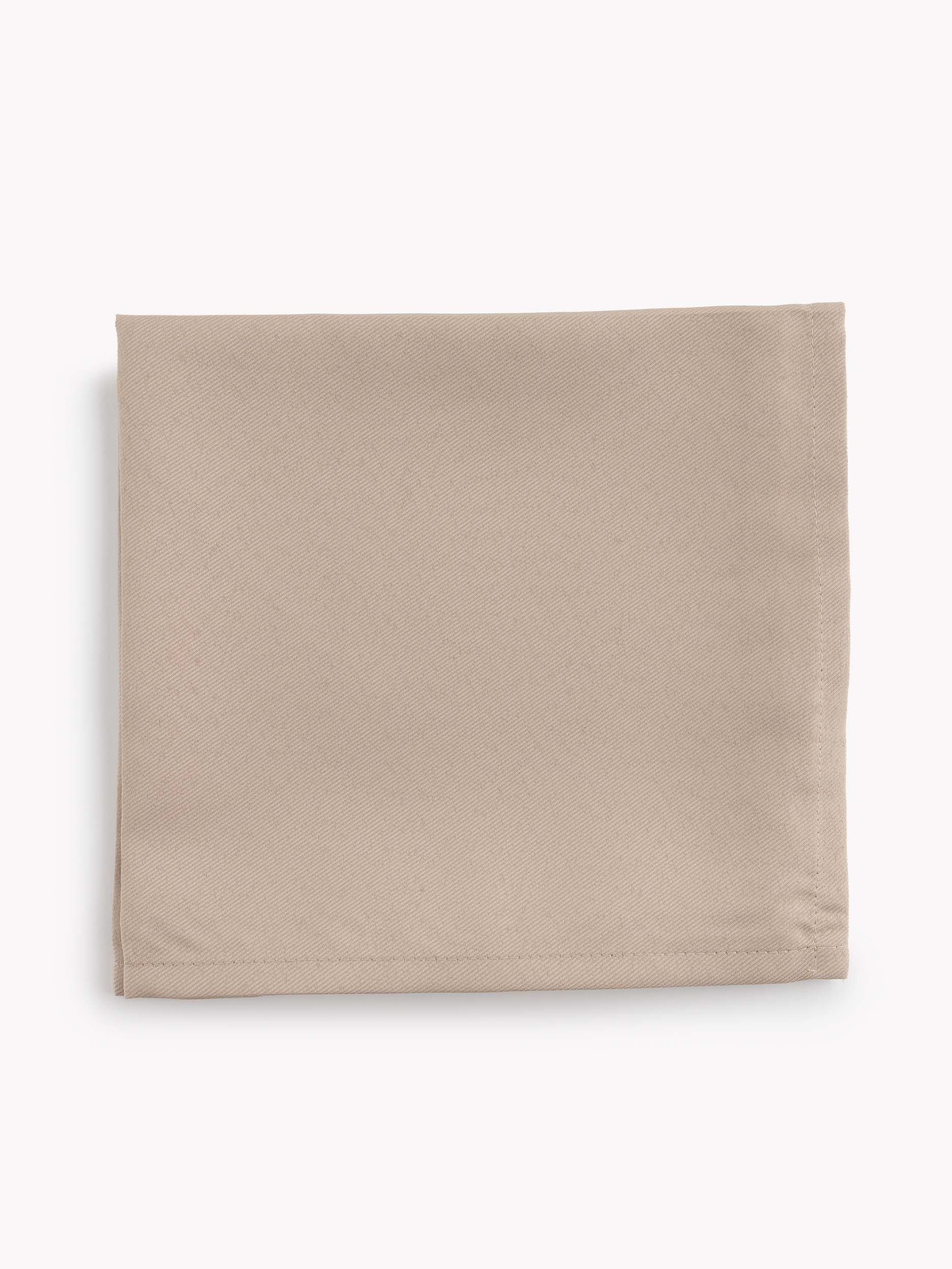 Shiny beige napkin